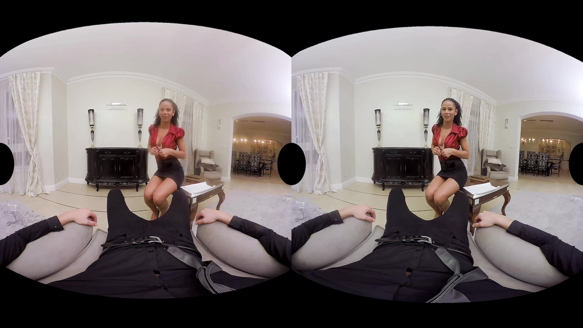 Isabella Christin Nick Ross in The report - VirtualRealPorn