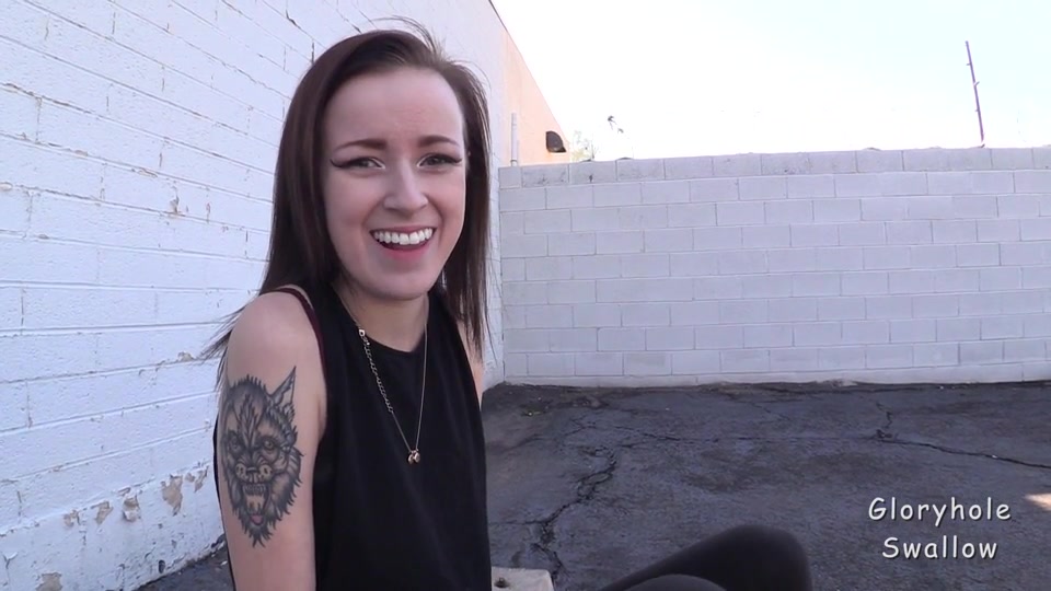GloryholeSwallow - Fay's 1st Visit