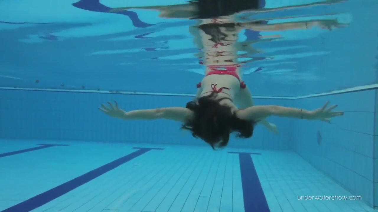 Slightly Hairy Serbian teen 18+ Katy Swimming