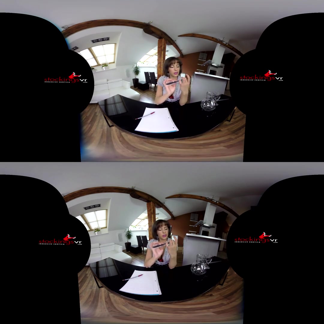 Annabelle Doll in Secretary Slut - StockingsVR