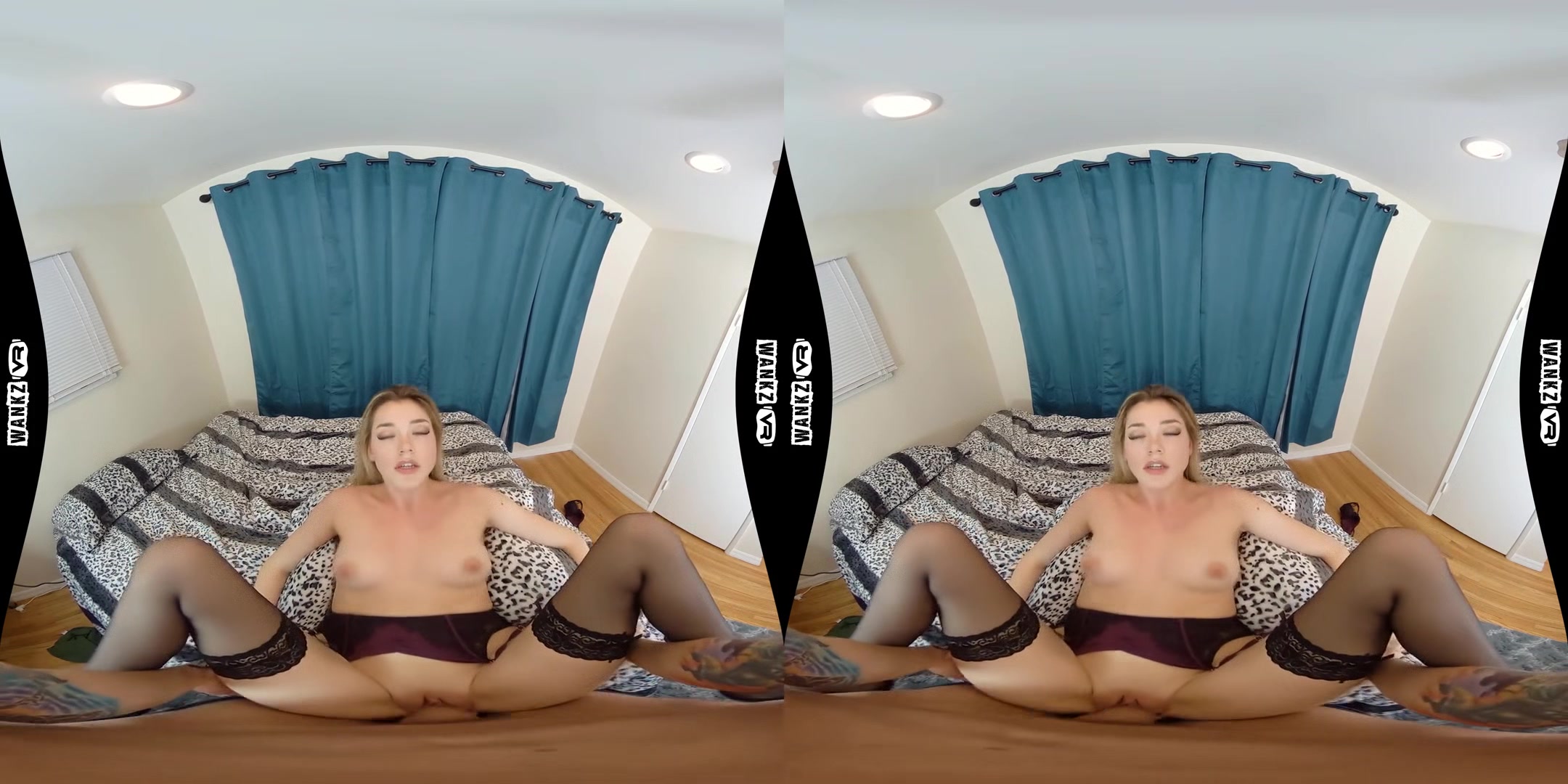 Dorm Rules - Blonde Coed Babe Fucked - WankzVR - SexLikeReal