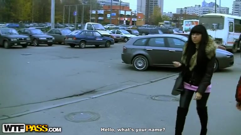 Sexy pickup cutie has sex at job interview