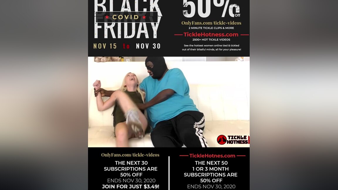 Black Covid Friday Special - Ticklevideos