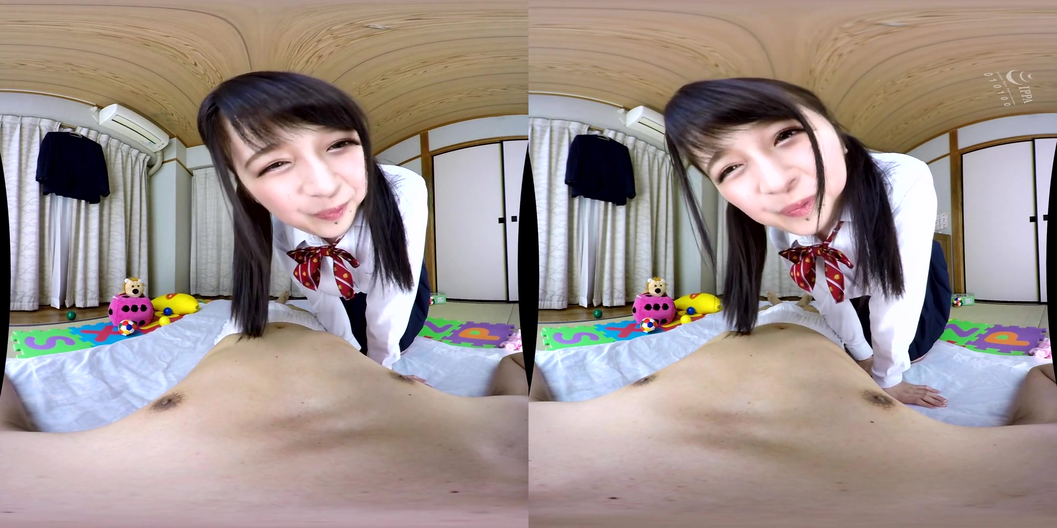 [Baby Play] Big Tits Milky Stepmom in a Uniform 1 - Asian MILF Hardcore