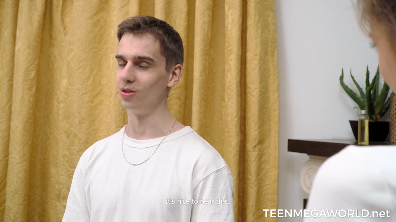 Bright orgasm after a full-body massage