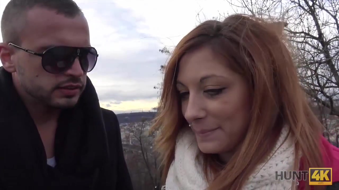 HUNT4K. Quick pickup and hard sex helps young chick to get cash