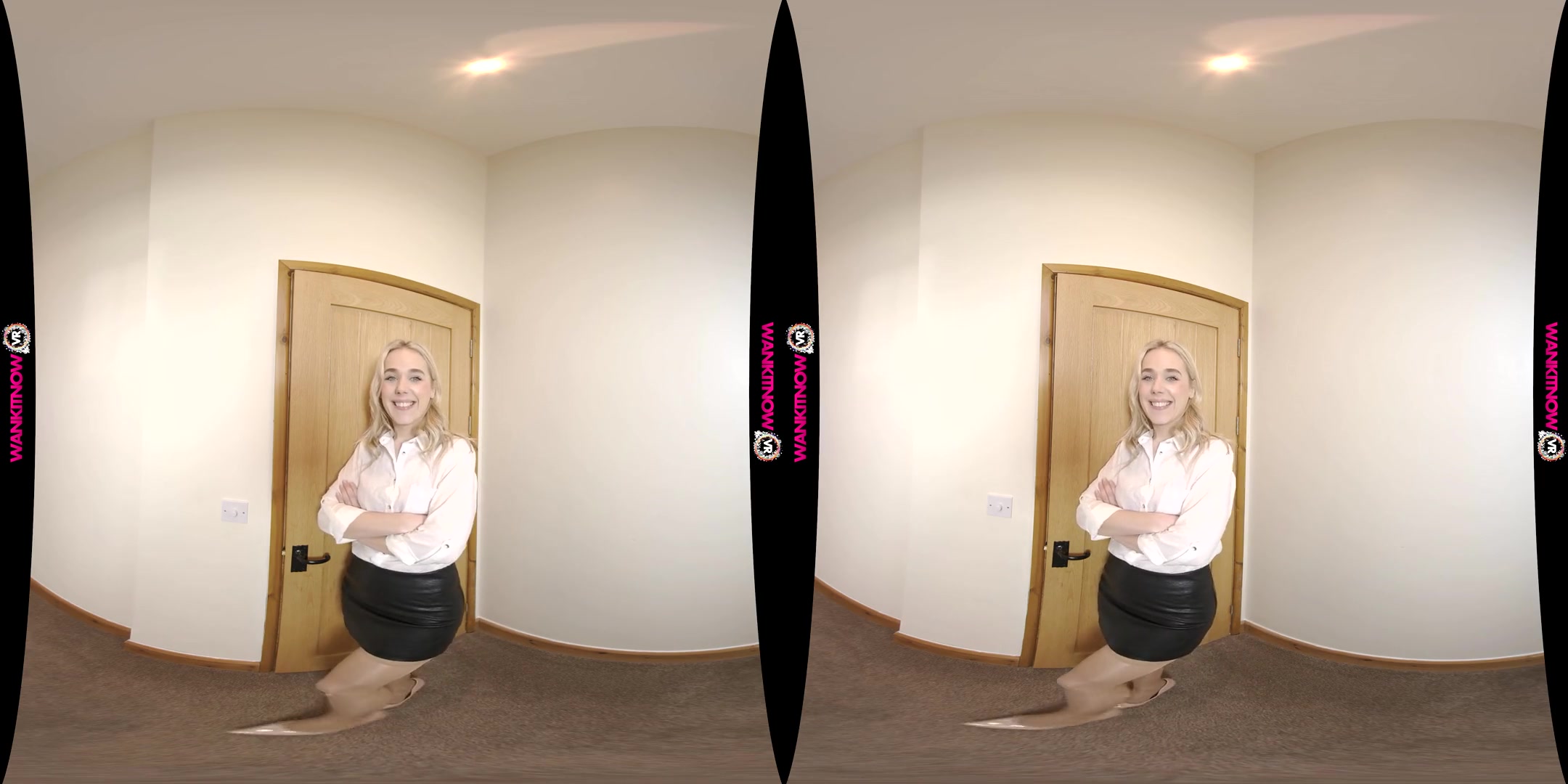 It's Just Business:Pt1 - Shaved Blonde Jerk Off Instruction