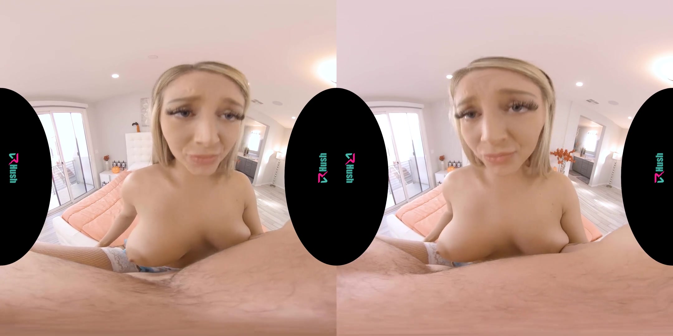 Do You Like My Halloween Costume? - Big Tits Blonde Pornstar Blowjob and Hardcore POV Sex