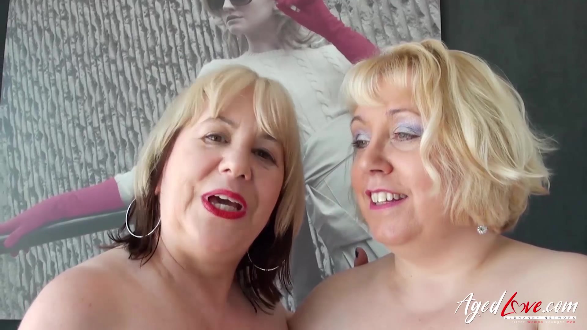 AgedLovE Busty Mature Nicole Du Papillon Playing With Handy Cock and Balls