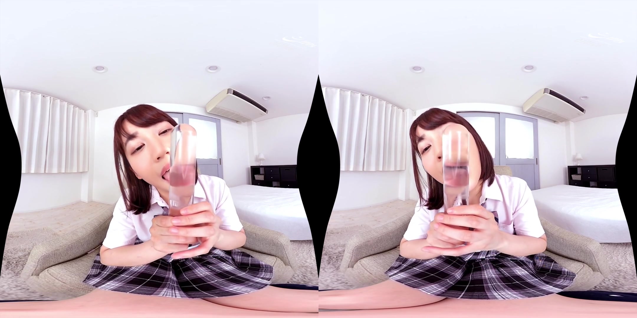 Horny Dirty VR Licking - Sloppy Japanese teen 18+ Compilation Licking and Spit