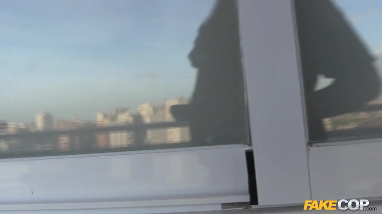 Cop Cums on Massive British Tits - FakeCop