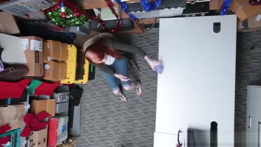 Officer fucks redhead teen 18+ for stealing
