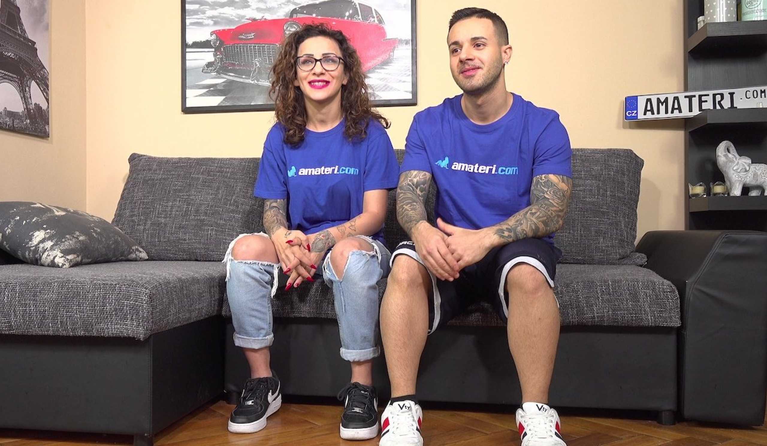 Jack 23 & Natasha Ink in Hairy Amateur Italian Milf - Porncz