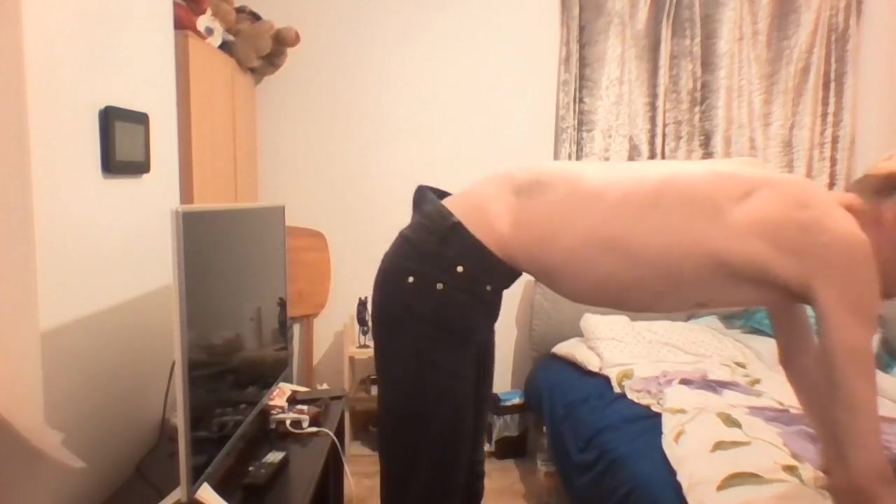 Very Skinny teen 18+ His Ribs And Small Ass In Tight Jeans