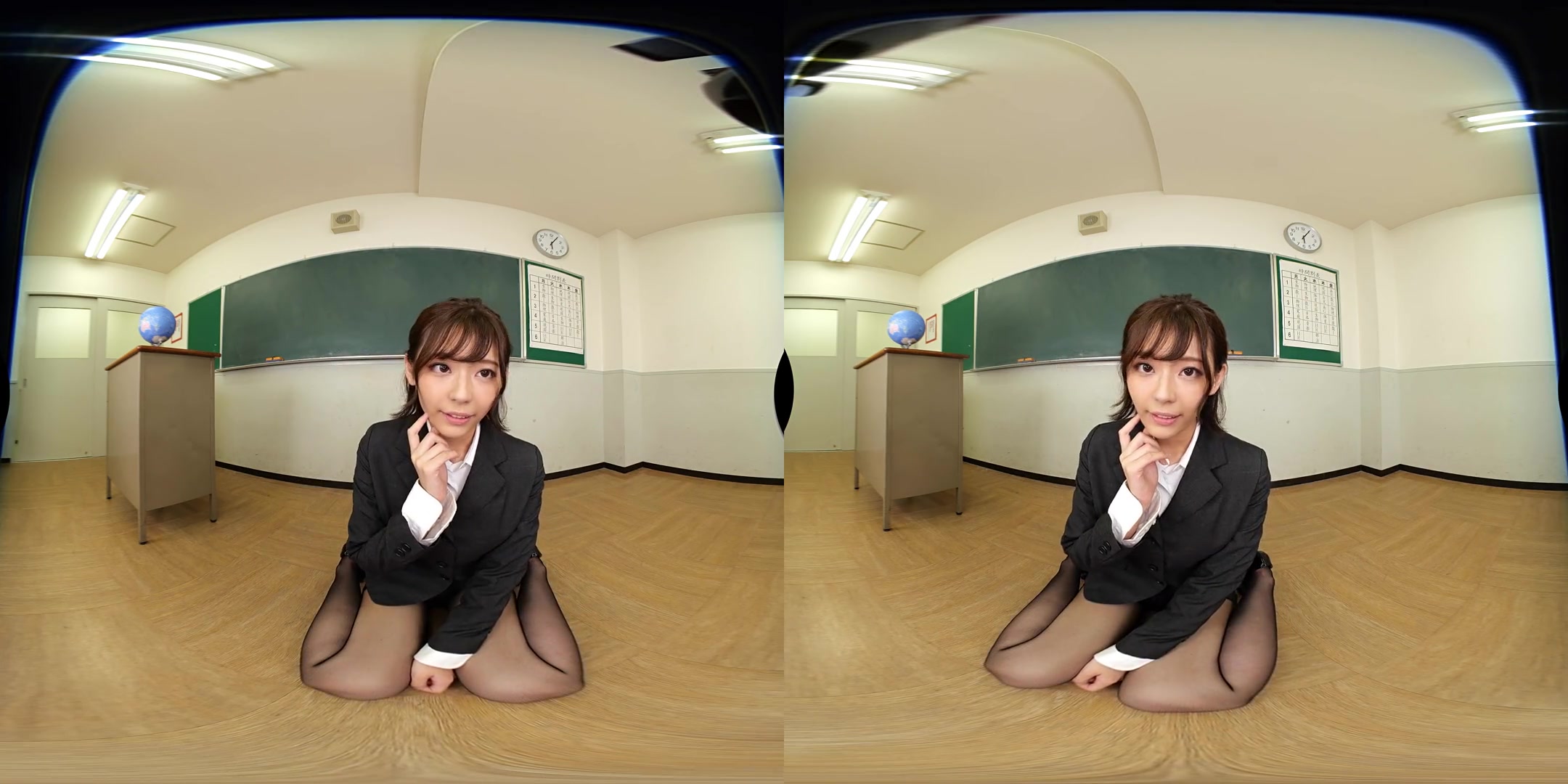 Growing Up by Touching Yui Kohinata's Body; Sexy Busty Teacher Softcore Non-Nude