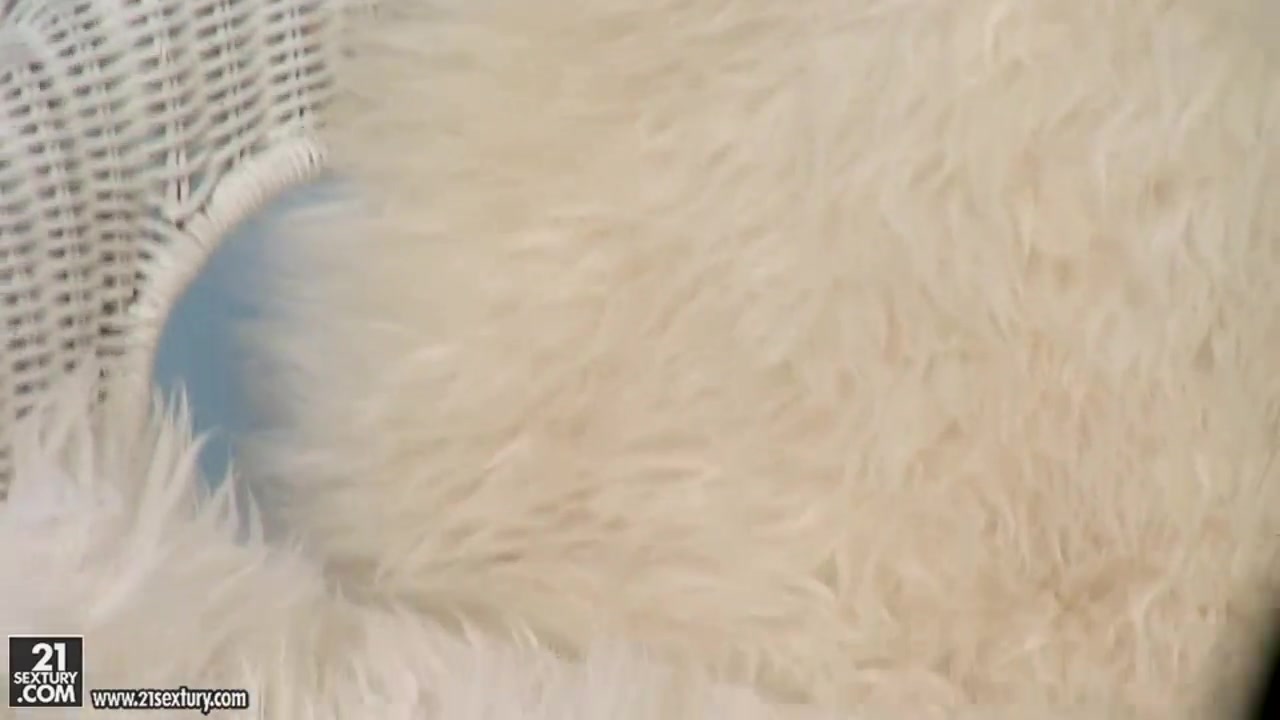 Vanessa Vaughn playing with her pussy on the floor