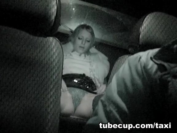Awesome cam masturbation on taxi back seat