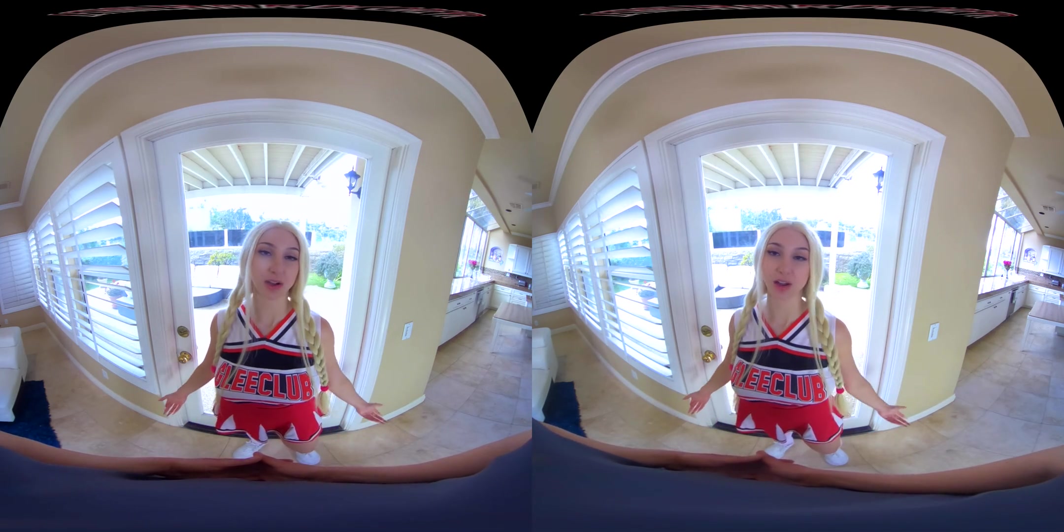 Big Titty Cheerleader - Big Tits Blonde Pornstar