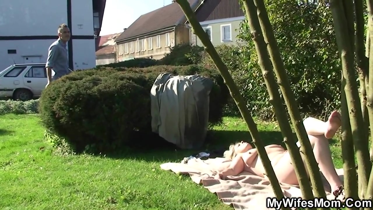 The Old Woman Seduced Her Step son-in-law And He Fucked Her
