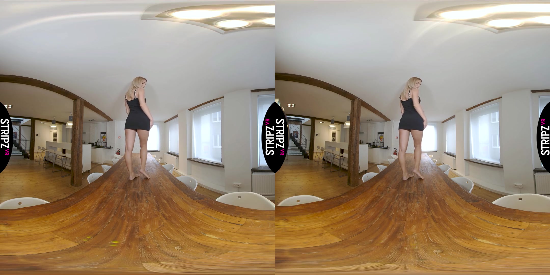Sexual Senses - Amazing Blonde Babe Solo Striptease