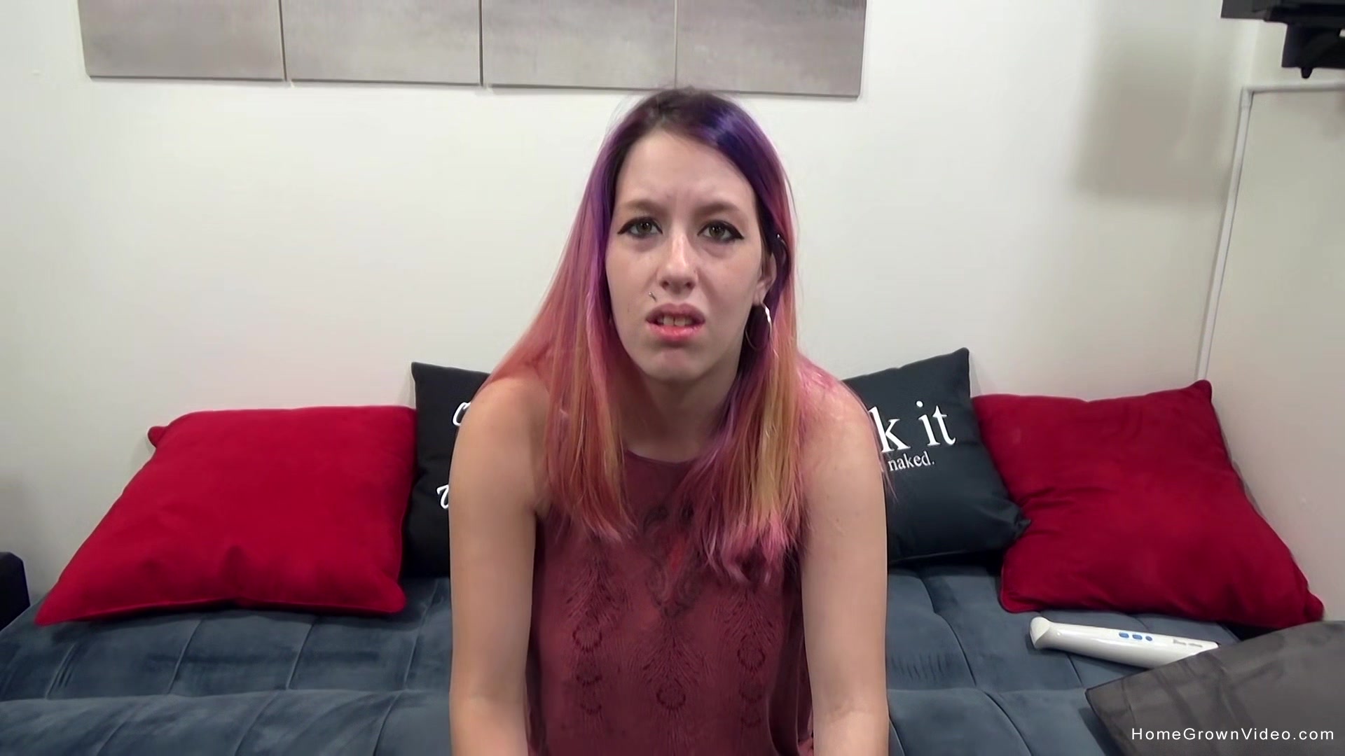 21 year old Lilly loves to suck dicks and she likes girl on girl porn!