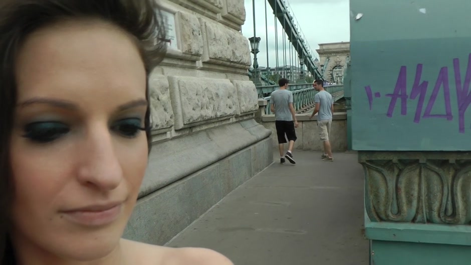Good-looking gal enjoys a hardcore public fuck