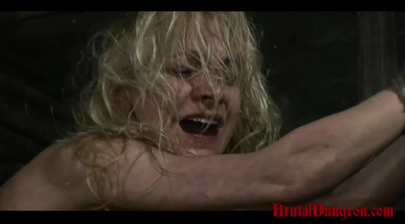 Blonde Sorceress Romina Endures BDSM Gang Bang & Table Torment