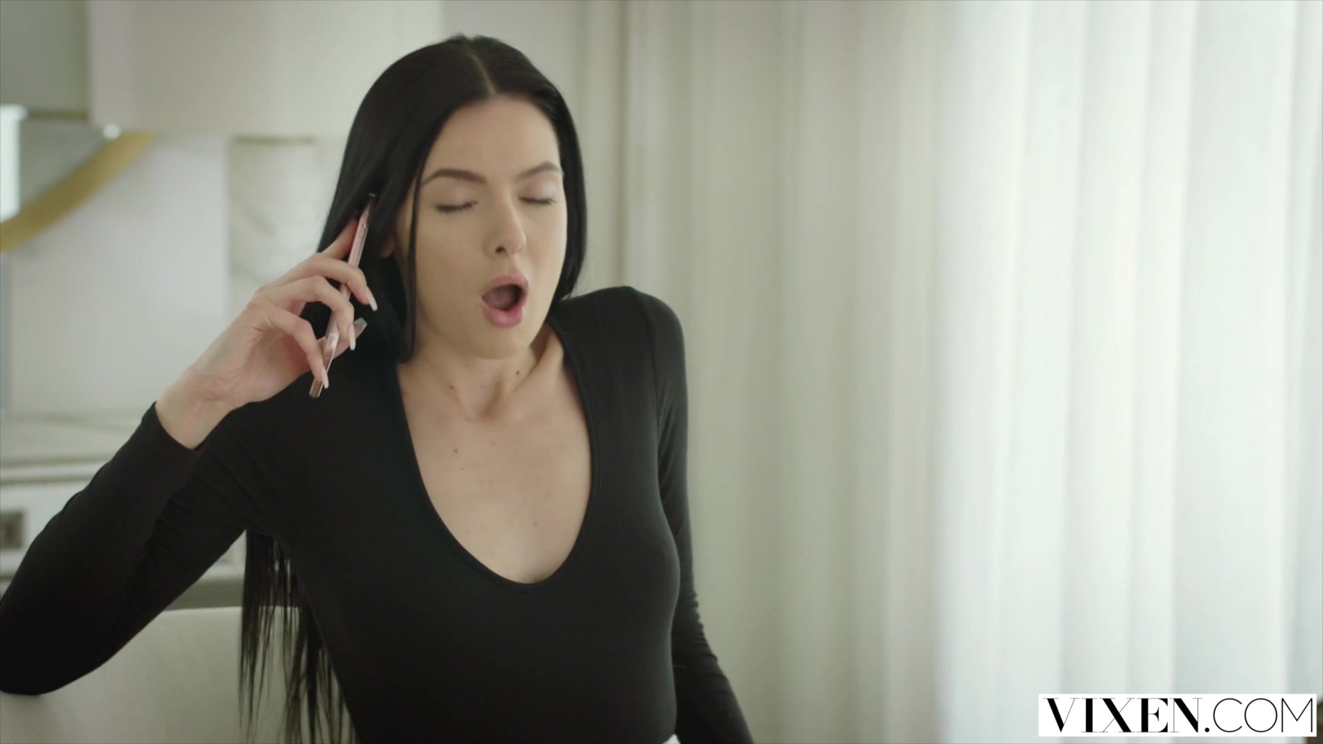 VIXEN Marley Brinx Cheats With Boss Huge Cock