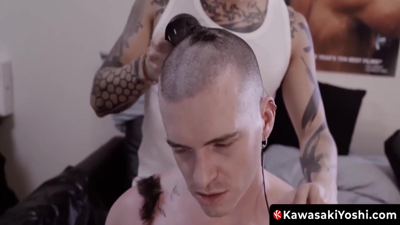 Kawasakiyoshi Shaves Jock Clean Before Fisting And Piss Drinking Fun 6 Min - Yoshi Kawasaki, Axel Abysse And Gay Porn
