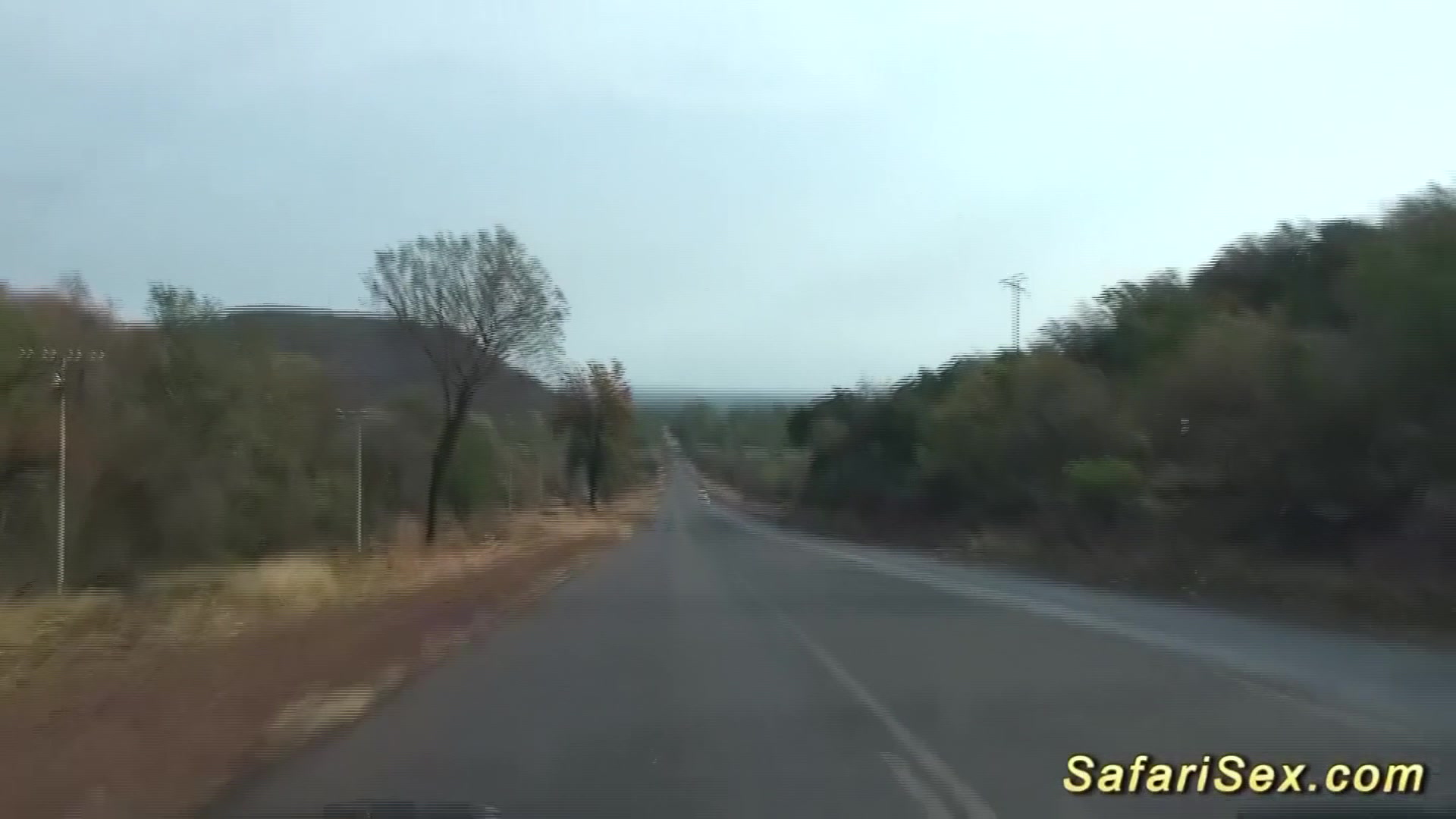 african babe picked up for outdoor fuck