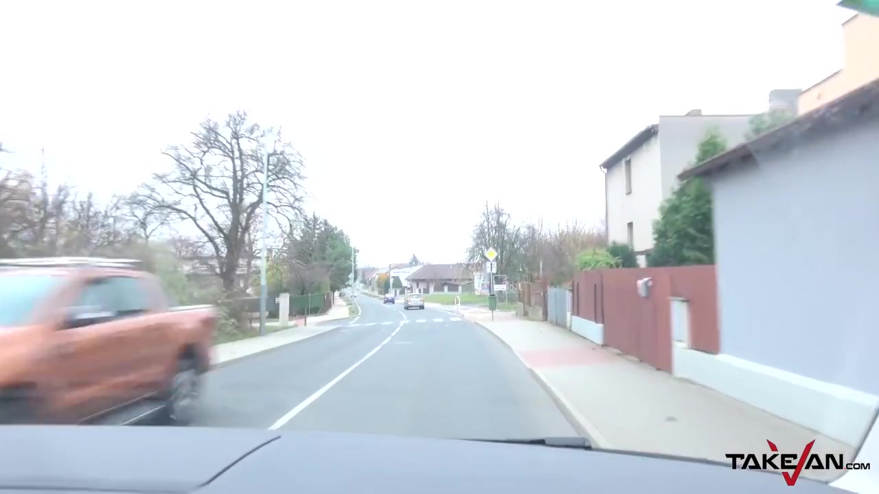 Horny Blonde Bitch Fucking In The Car