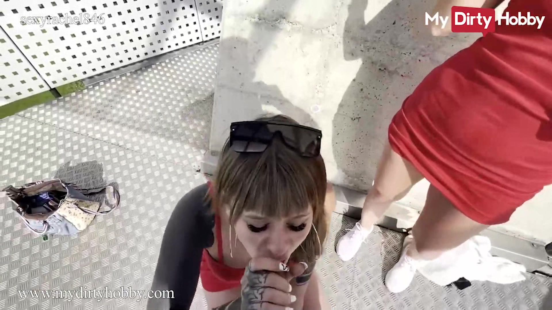MyDirtyHobby - Charming sexyrachel846 Seduces The Cameraman To Stop Film Shooting & Put His Dick Inside Her