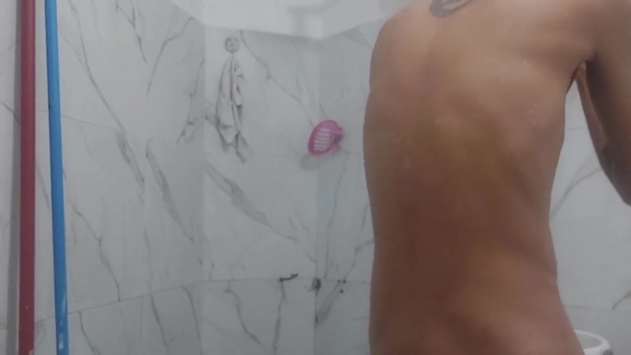 Asian With A Tiny Dick Taking A Full Shower