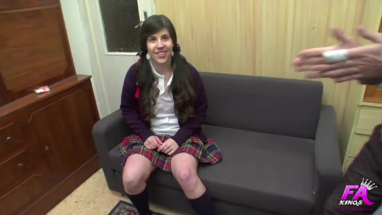 18YO teen 18+ girl leaves school to film porn