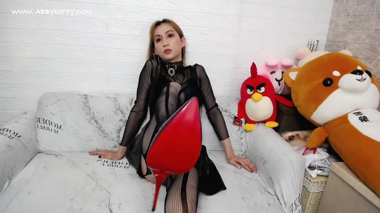 Abc027 Mistress Humiliation Make You Got Very Hard 黑丝高跟女王艾爷第一视角言语羞辱-chinese With Abby Kitty
