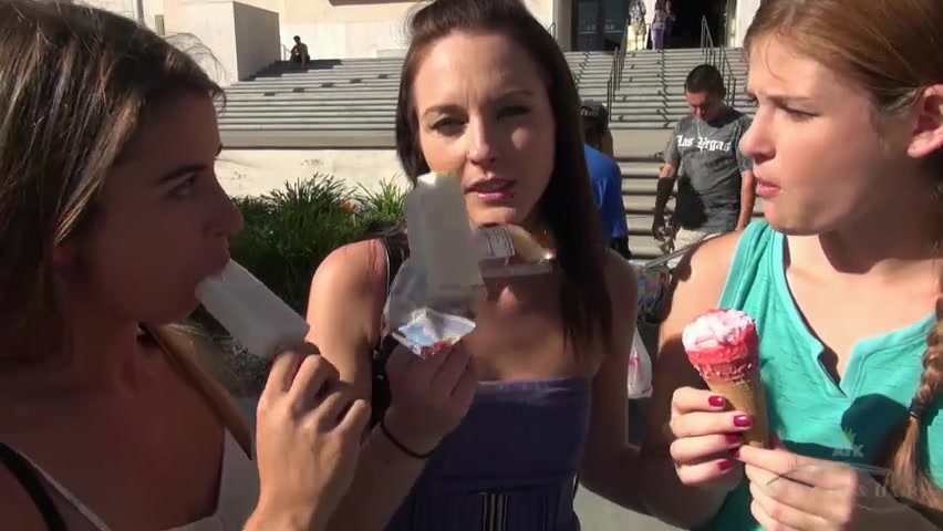 ATKGirlfriends video: These girls flash their hairy pussies for you