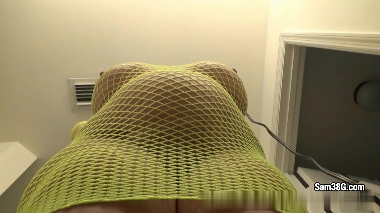 Samantha38g - Drying My Hairв In A Sexy Fishnet Dress