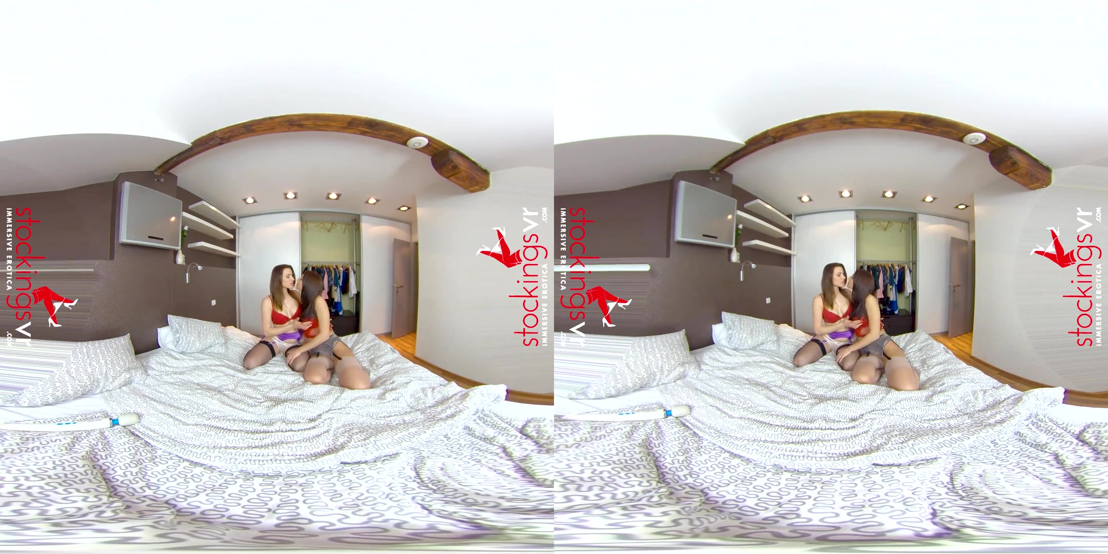 Katy Rose & Viktoria Daniels in Girls Just Wanna Have Fun - StockingsVR