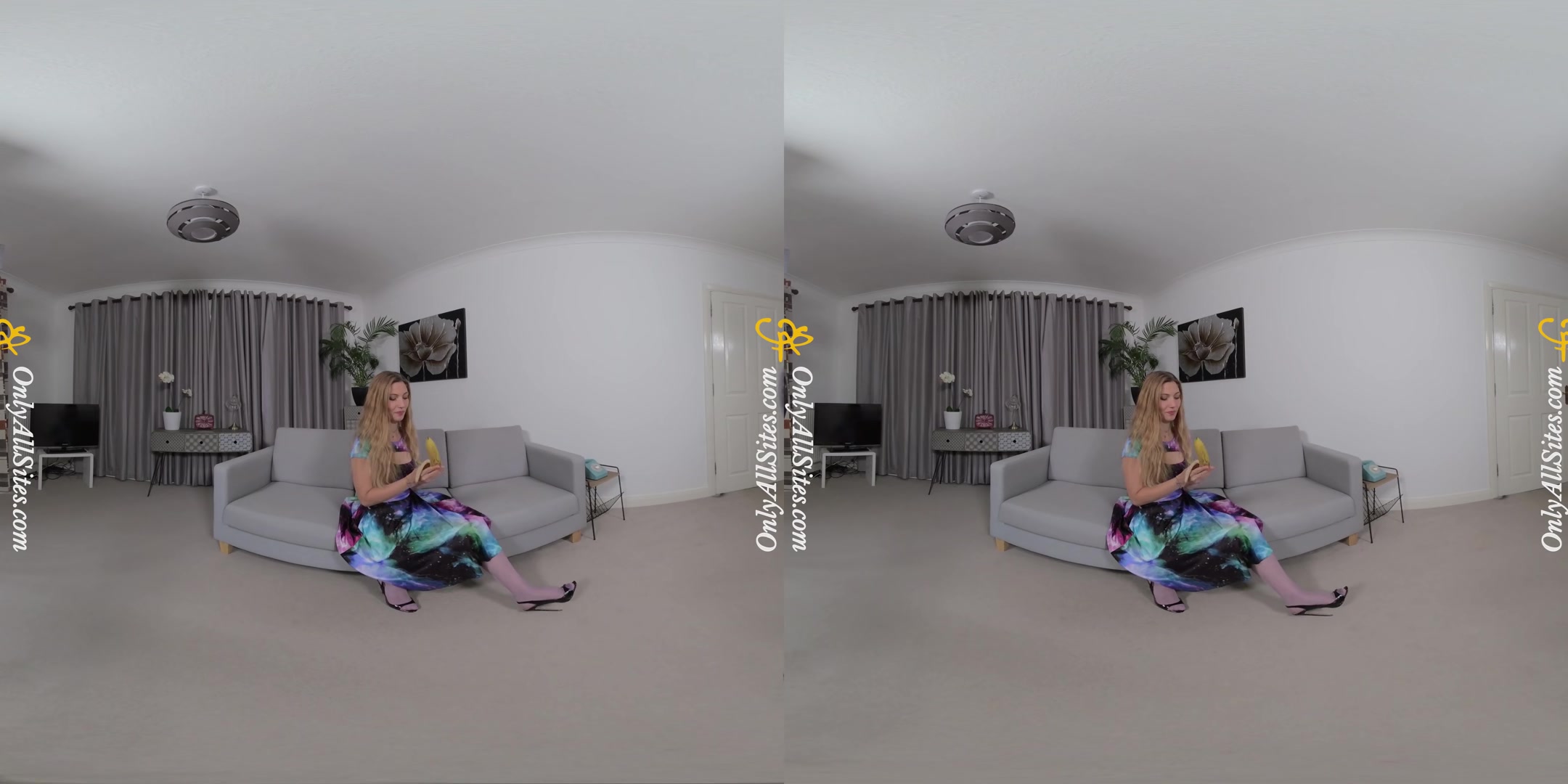 Blonde British Babe Gets Naked - OnlyTease