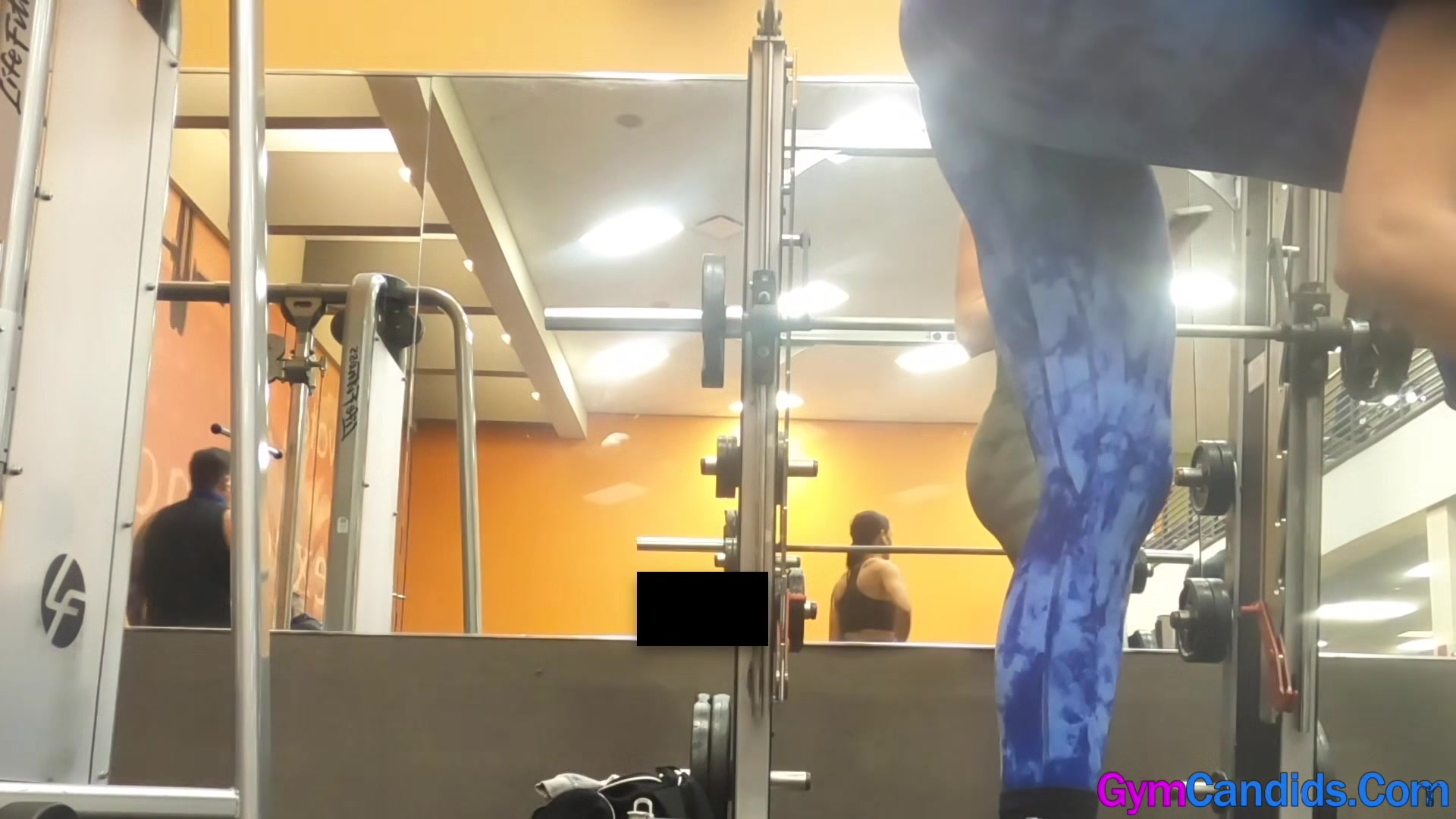 Hot Girls in Leggings at the Gym