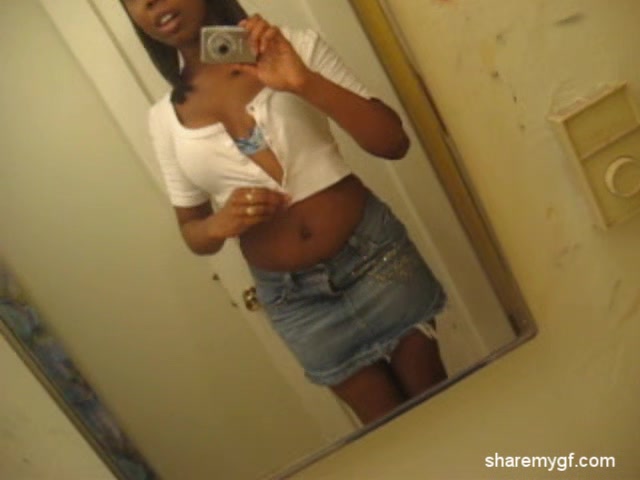 Marie in a white blouse a short skirt - Sharemygf