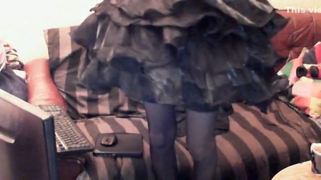 Amazing amateur shemale video with Lingerie scenes