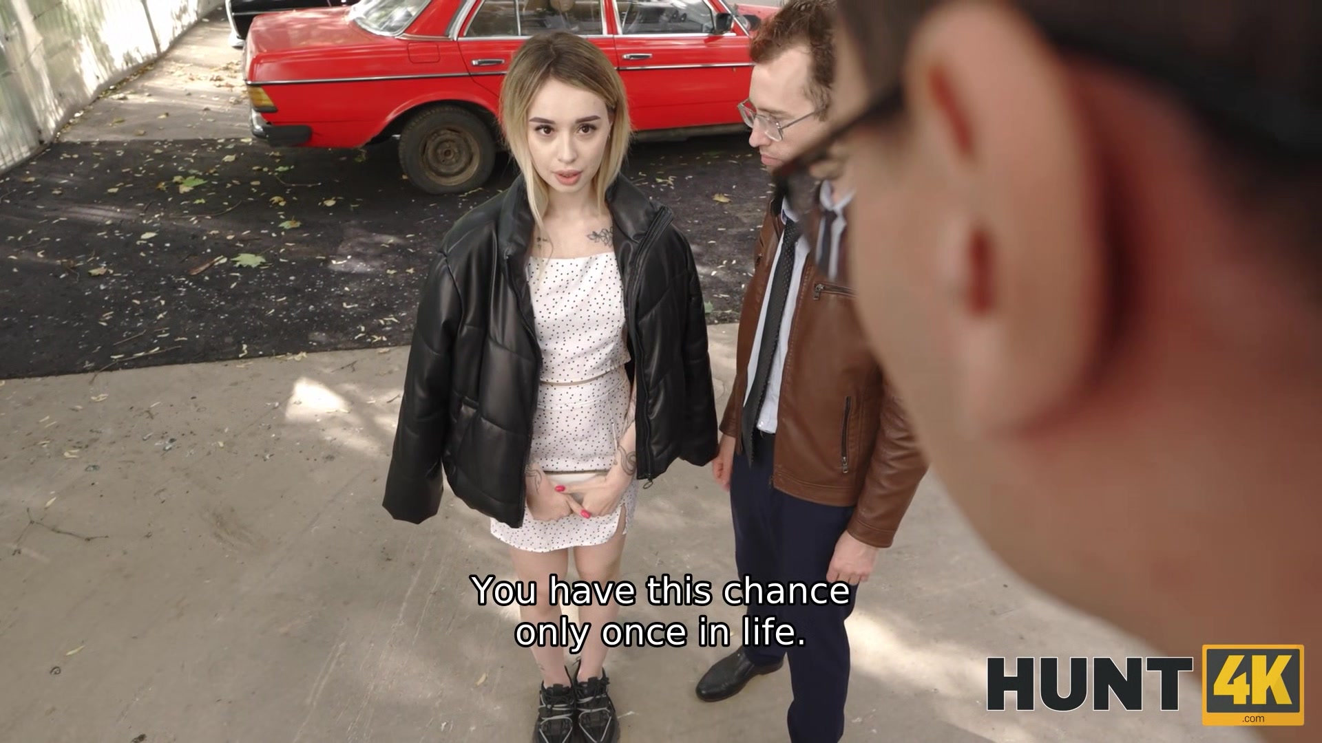 HUNT4K. Virgin Preferred Anal and Car