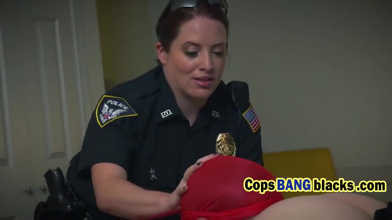 Horny Cops Banged By Black Dude