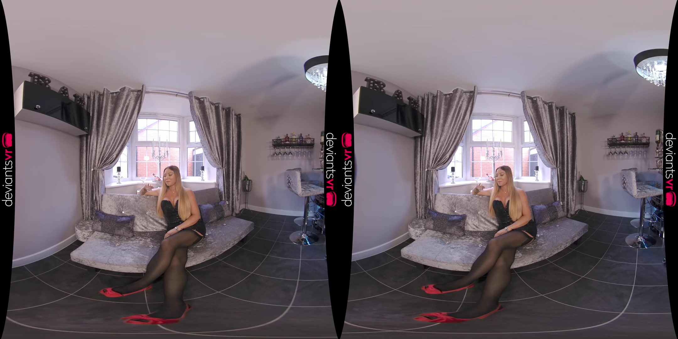 First Date; Big Tits British Pornstar Natalia Forrest Solo