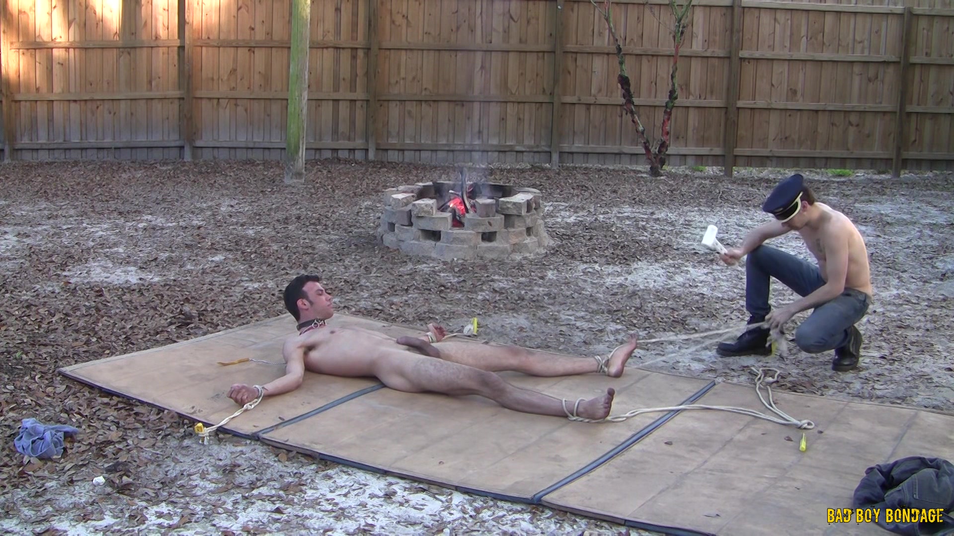 Chase Endick Aroused As His Balls And Cock Get Brushed