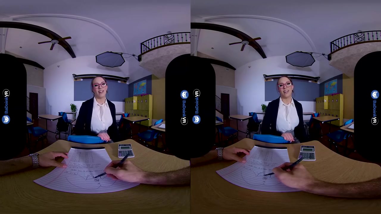 Vr Porn, Virtual Reality And Lily Love In Busty Professor Makes You Her Sex Pet