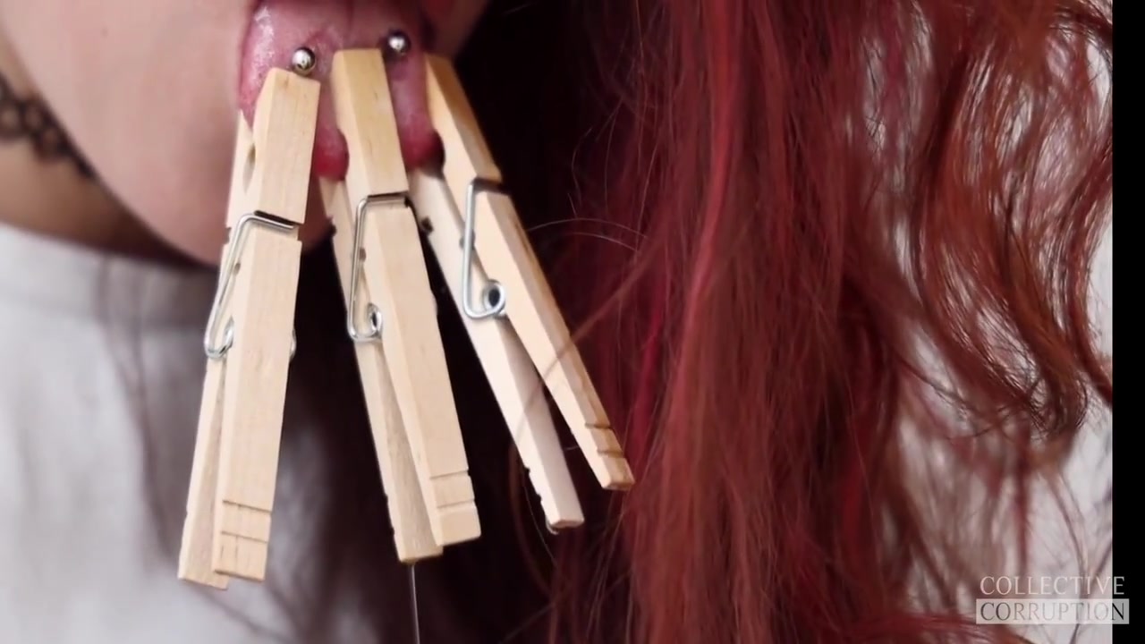 , Pleasure And Beauty In Self Shot Dissever Featuring Rope, Clothespins, Drool, Anal Plug, Pussy Play And Orgasm 4 Min - Cam Damage