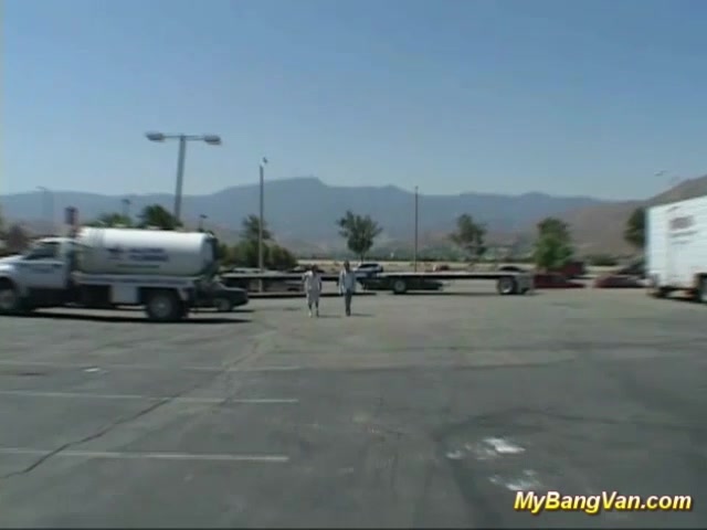 Milf picked up for bangvan orgy