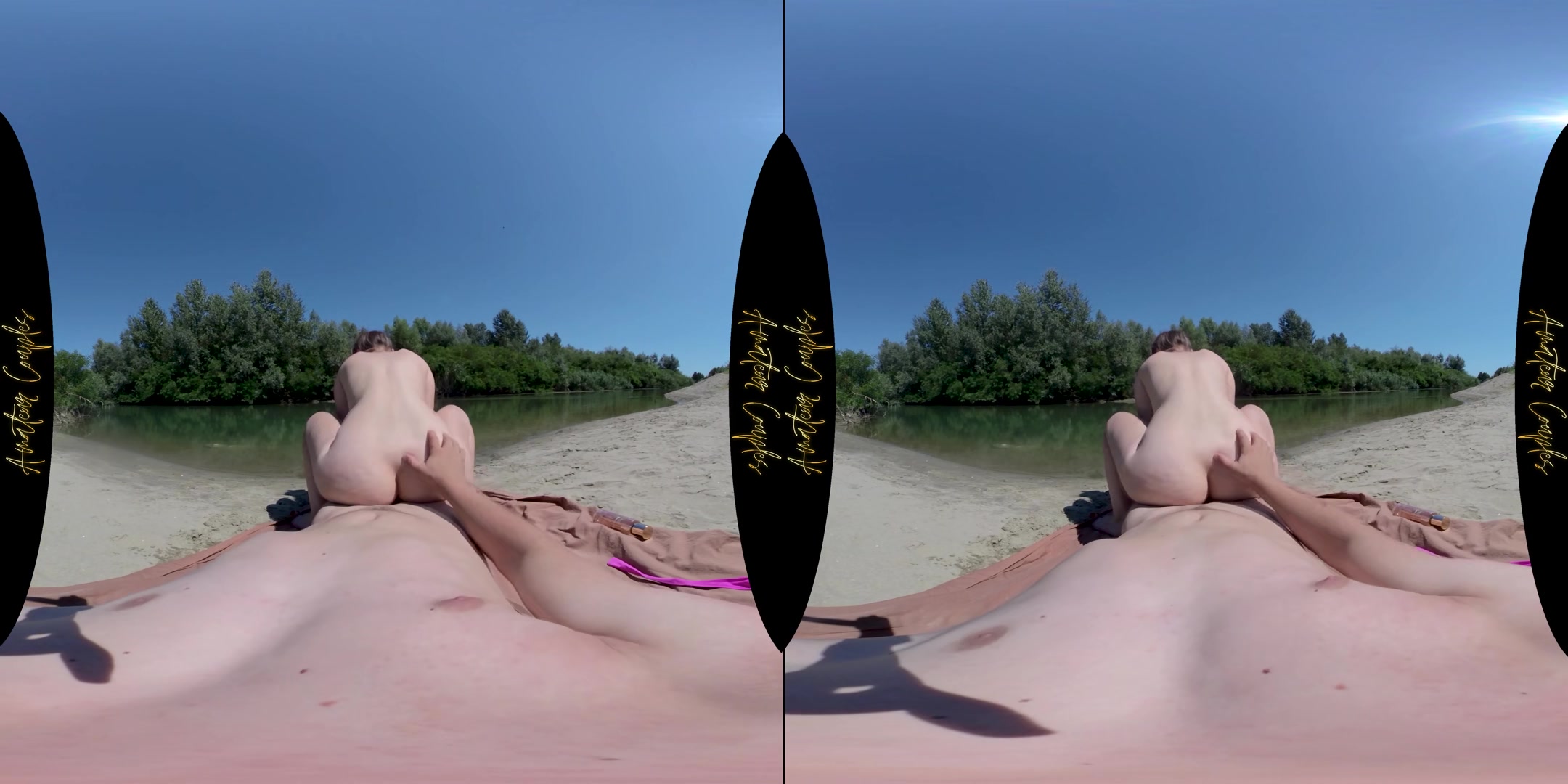 Hot Fuck by the River - AmateurCouplesVR